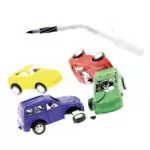 Petits objets en plastique