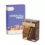 Emballages alimentaires en carton vides